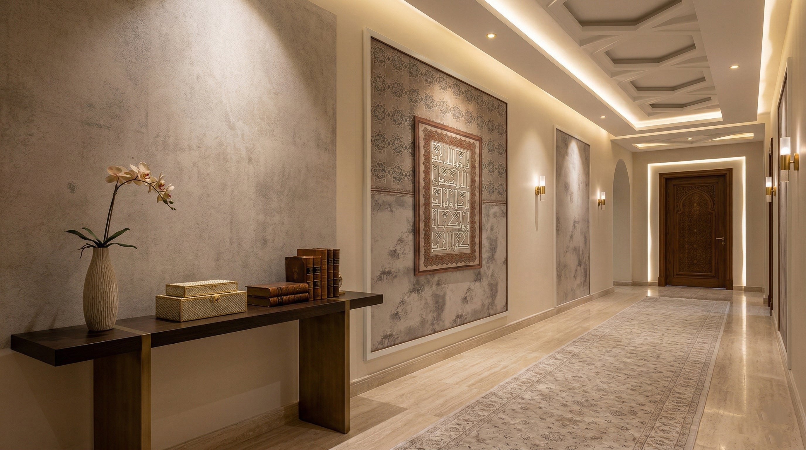 Illuminating Spaces: The Artistry of Islamic Calligraphy on Wall Panels