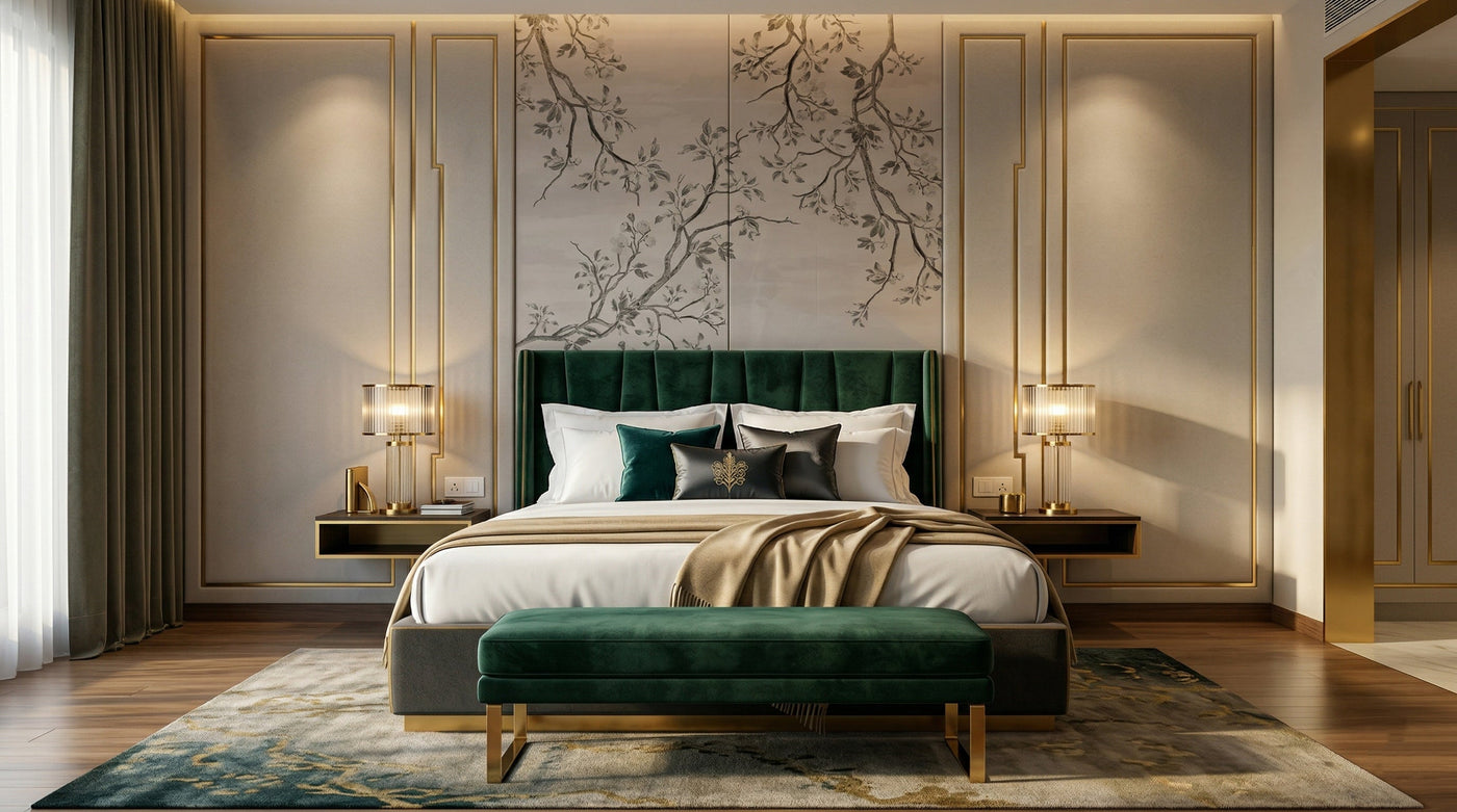 Modern Botanical Luxury — A Statement in Refined Living