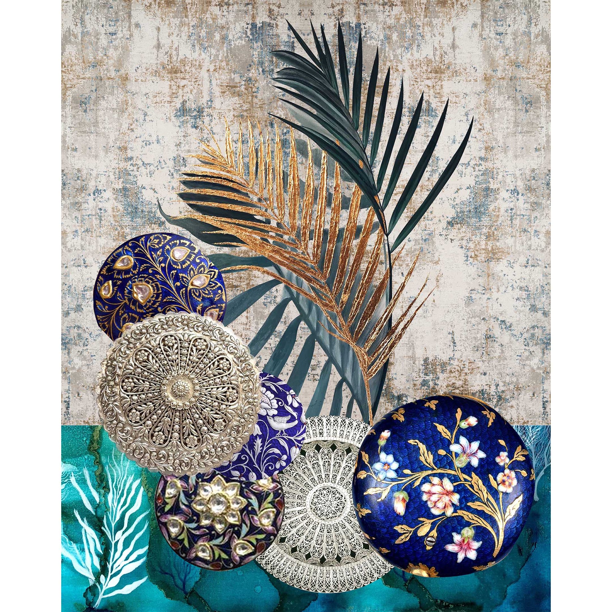 Garden Glory Plates