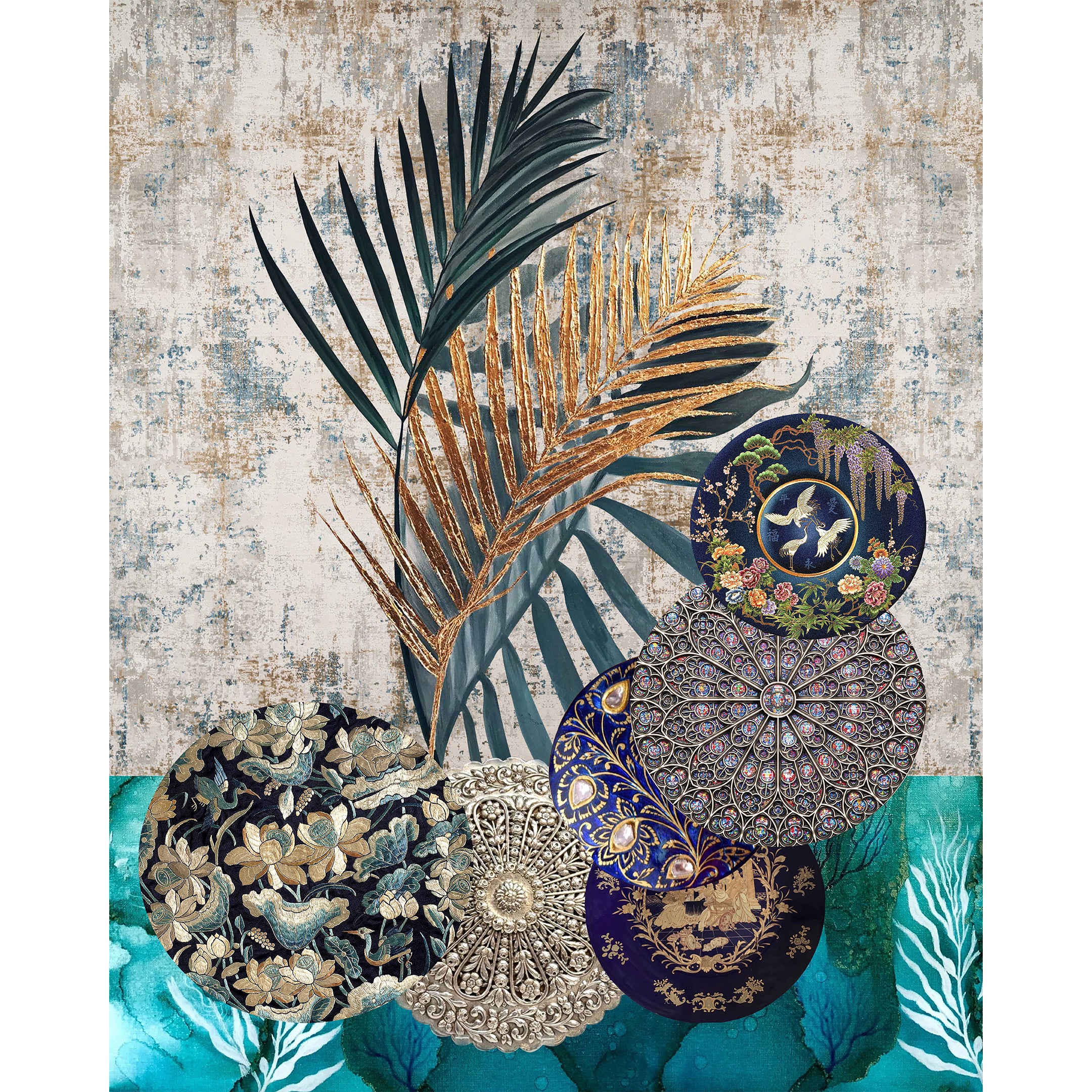 Garden Glory Plates