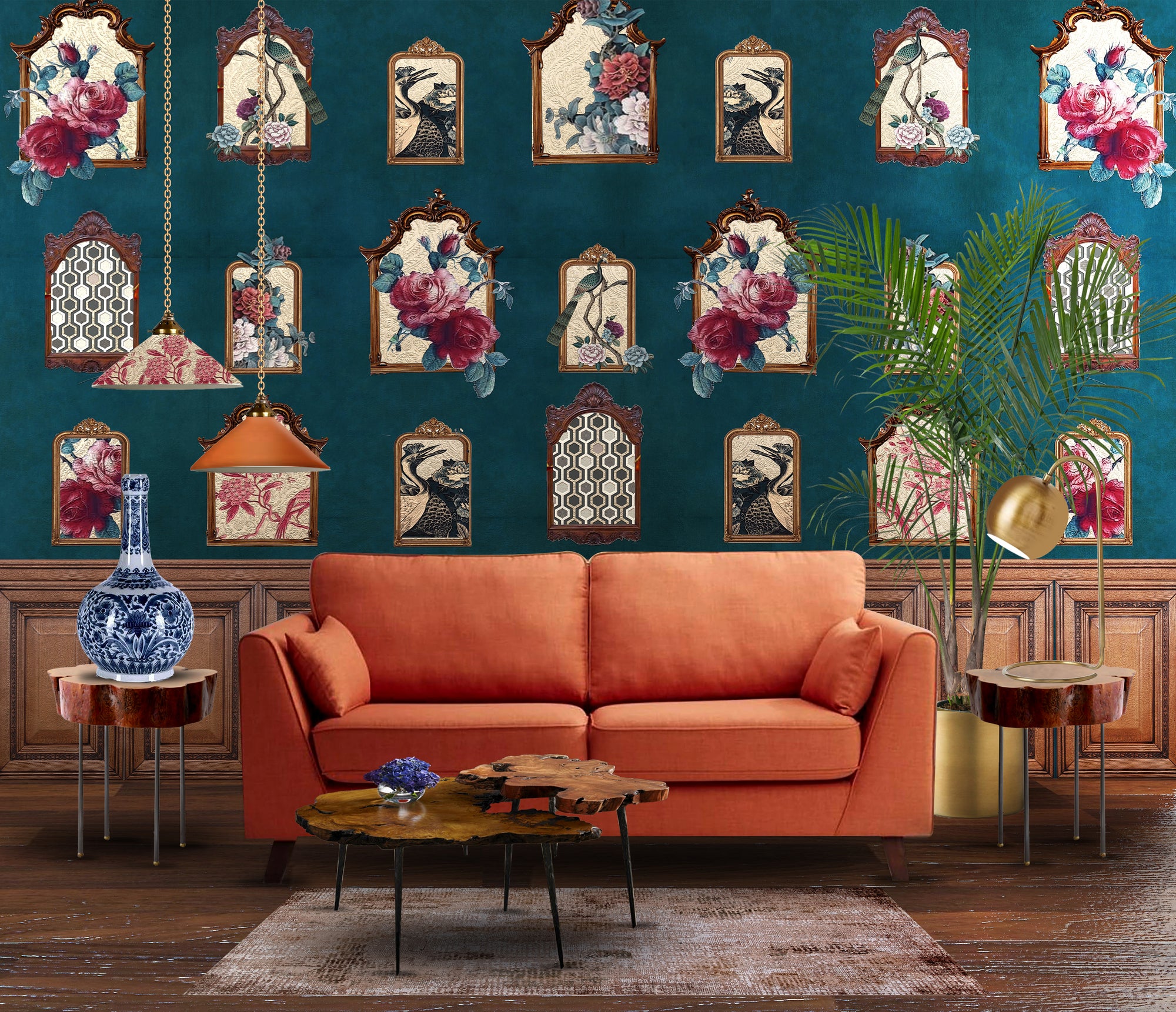 Floral Frame