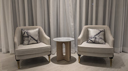 Marble Shadow Stripes Cushion