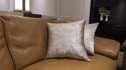 Vintage Beige Glow Cushion