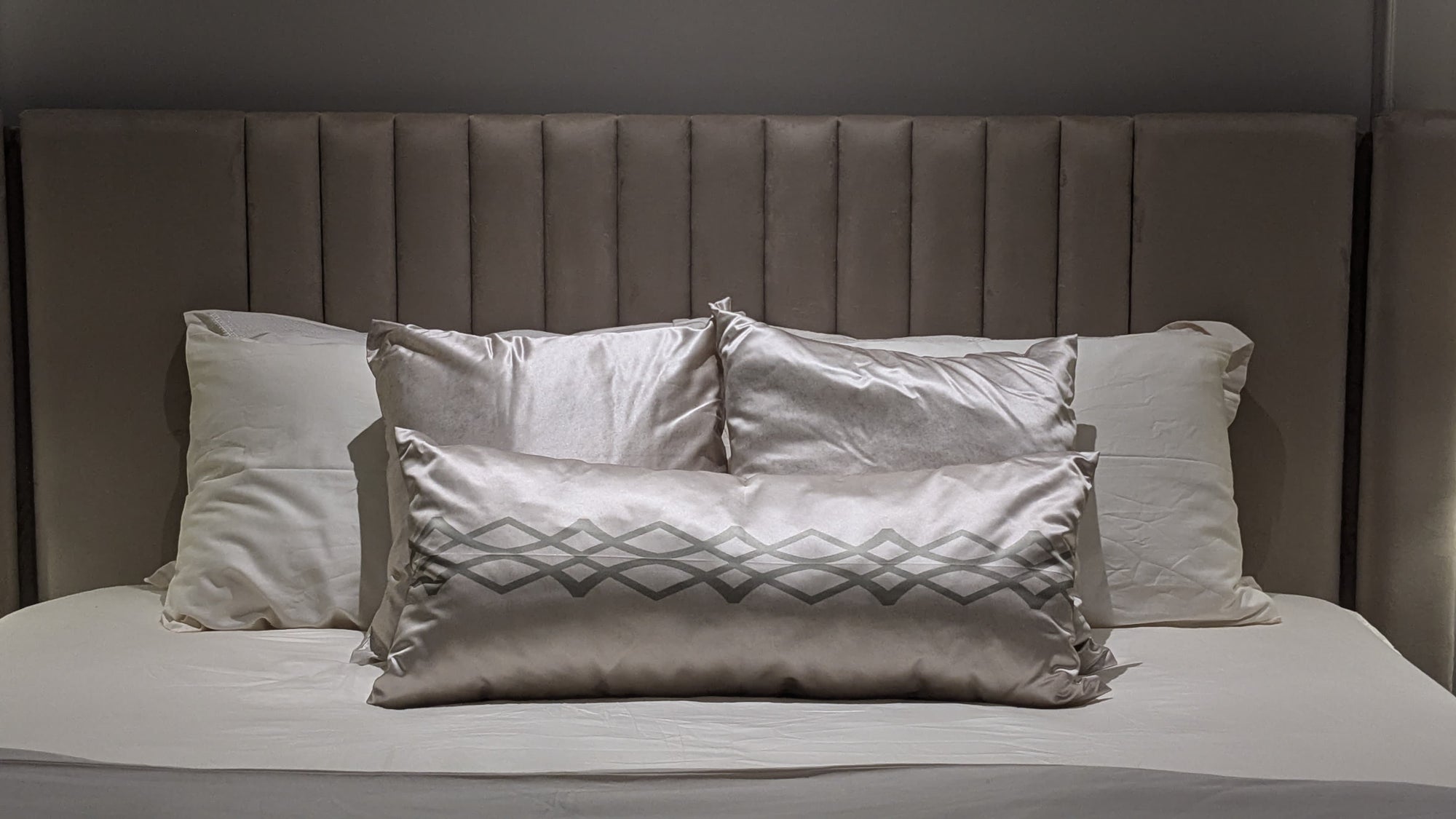 Sage Geometry Cushion