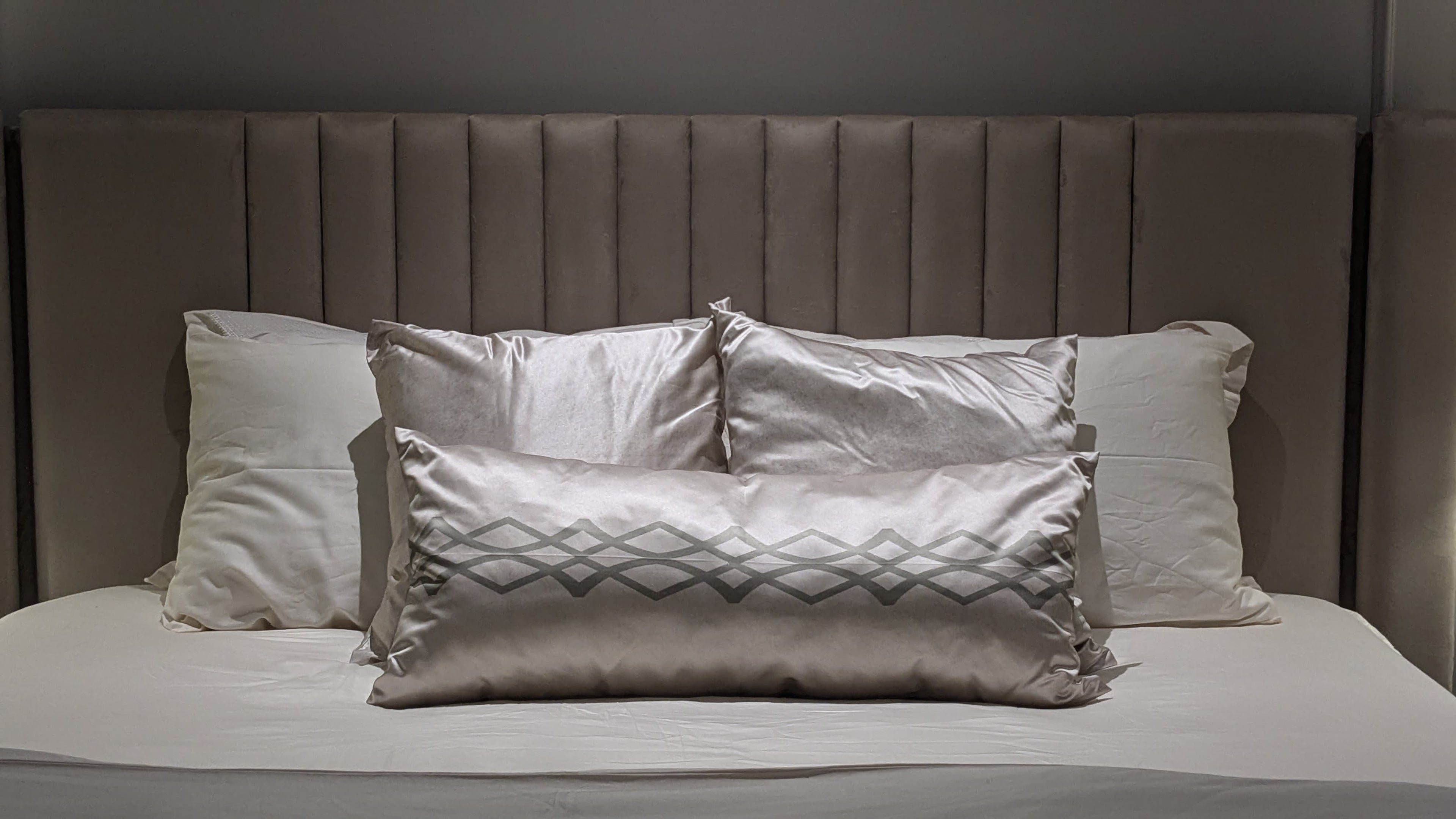 Sage Geometry Cushion