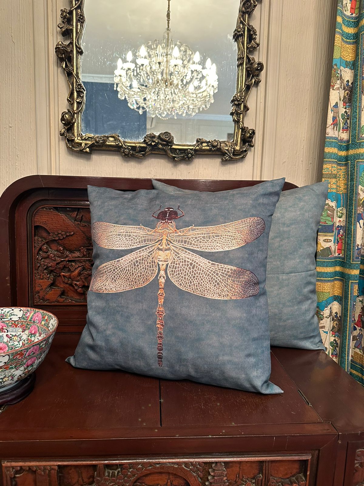 Dragonfly Meadow Cushion