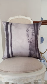 Midnight Brush Stroke Cushion