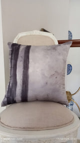 Midnight Brush Stroke Cushion