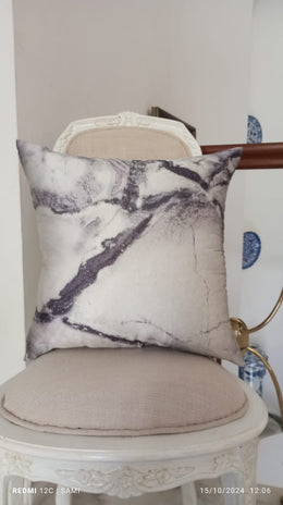 Marble Shadow Stripes Cushion