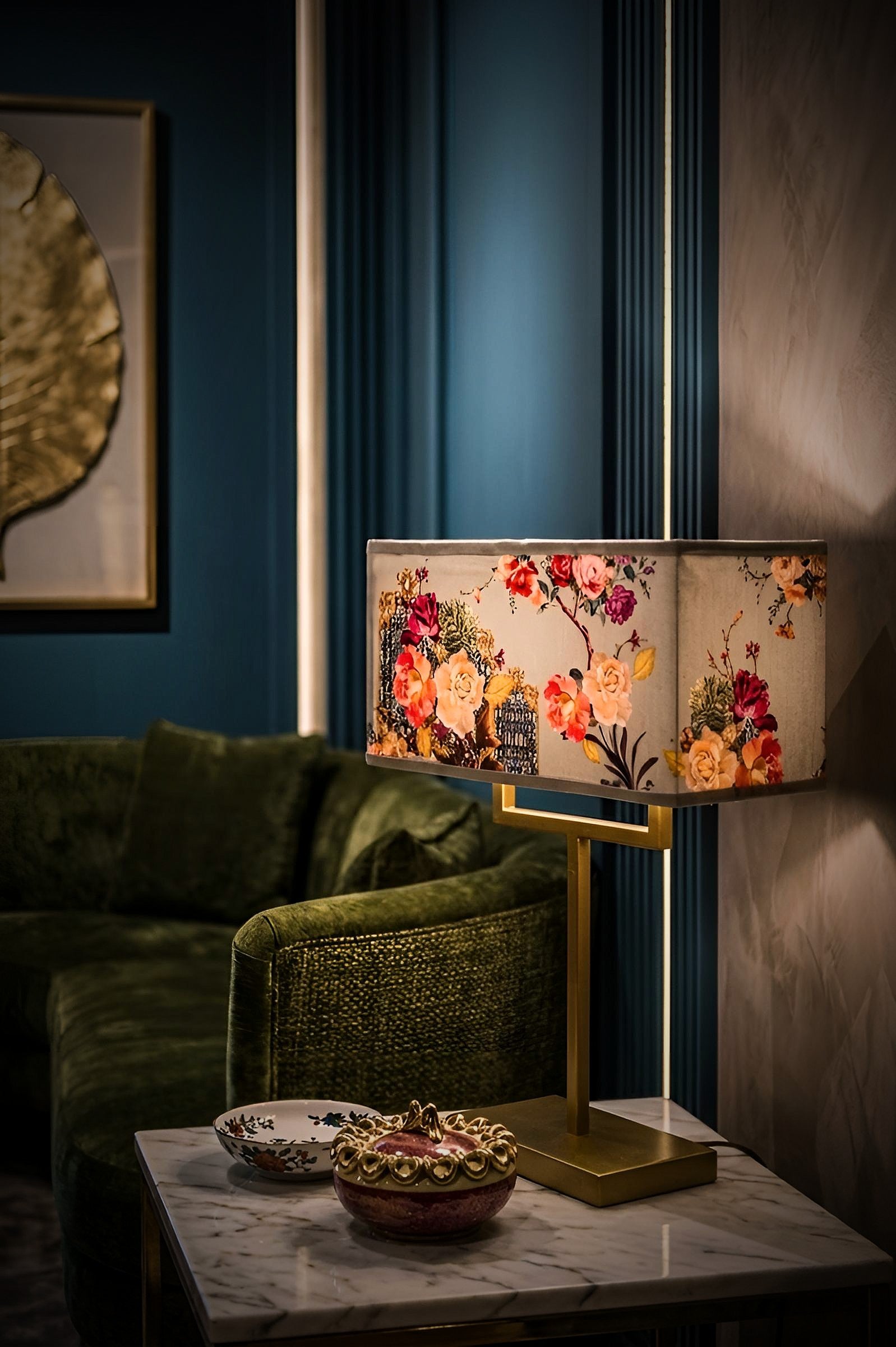 Timeless Floral Lamp Shade